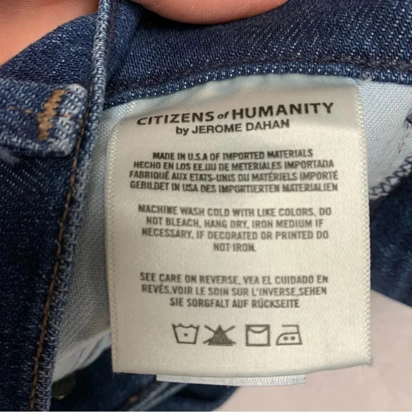Citizens of Humanity  Rocket high rise skinny Blue Jeans size 28 no distressing - Picture 7 of 11
